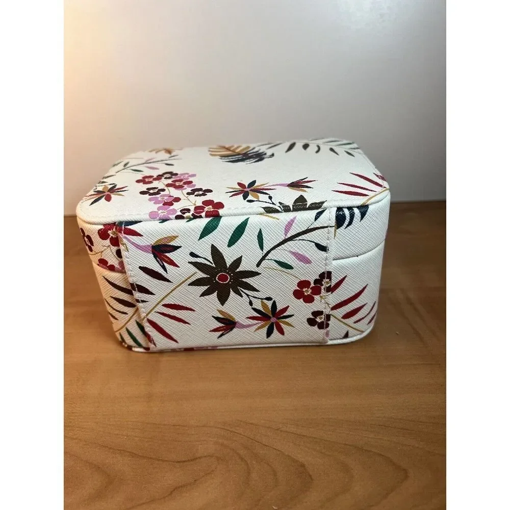 Floral Jewelry Box 6x4x2.5” Unbranded